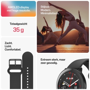 Ceas inteligent Polar Ignite 3, AMOLED, GPS, 35g, S-L - Img 2