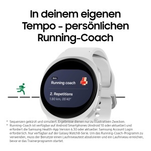 Ceas inteligent Samsung Galaxy Watch8, 40 mm, Bluetooth, Argintiu, 3 ani garantie - Img 5
