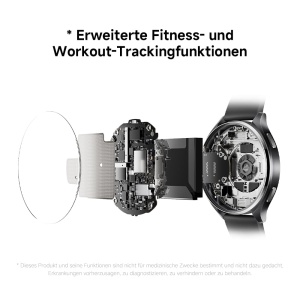 Ceas inteligent Xiaomi Watch 2, display AMOLED 1,43, culoare argintie, sport tracking - Img 4