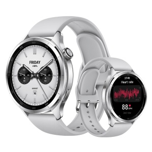 Ceas inteligent Xiaomi Watch S4, AMOLED 1.43, 15 zile autonomie, argintiu