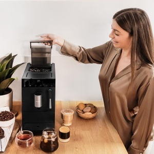 Cecotec Cumbia Cremmaet Aparat de cafea compact superautomat cu abur 1350 W 19 bar Thermoblock Plug Play Cafea personalizata 5 macinari autocuratare g - Img 8