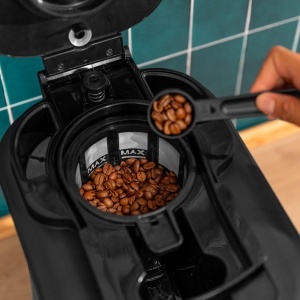 Cecotec Drip Coffee 66 Grind & Drop. 1086 W, rasnita cu lame, pana la 12 cani, tehnologie Extremearoma, aparat de cafea digital cu picurare, otel inoxidabil, cu oprire automata - Img 5