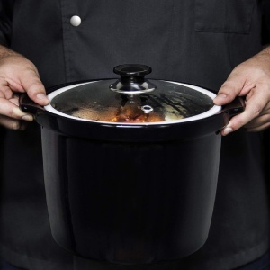 Cecotec Oala Ceramica Slow Cooker 6 Litri Model 02028 Negru - Img 9