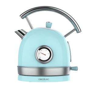 Cecotec ThermoSense 420 Fierbator Electric 18L 2200W Albastru Vintage Indicator Temperatura