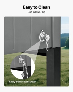 Centrala de racire VEVOR DR2201, 75,71 L, negru, pentru 50 sticle - Img 6