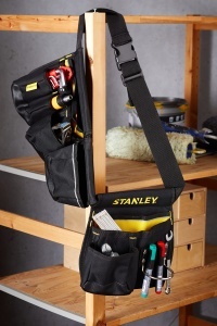 Centura de unelte Stanley 1-96-178, din nylon 600 Denier, cu suport pentru ciocan - Img 2