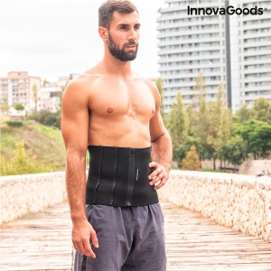 Centura sport InnovaGoods Sauna Effect unisex neopren ajustabila - Img 4
