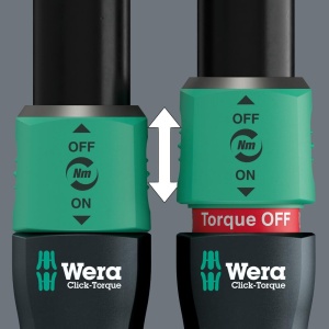 Cheie dinamometrica Wera 05075695001, ajustabila, 40-200 Nm, cu functie Torque Lock - Img 2