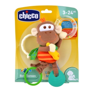 Chicco Jucarie Interactiva Maimutica 3-24 Luni Activitati Diverse si Sunete - Img 4
