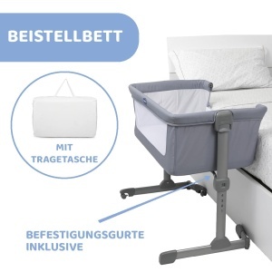 Chicco Next2Me Essential Newborn Co-Sleeper durabil compatibil cu diferite paturi reglabil pe inaltime inclinabil circulatie buna a aerului saltea si  - Img 6
