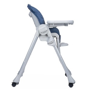 Chicco Polly Easy Scaun inalt si balansoar pentru bebelusi cu inaltime si suport pentru picioare reglabile 4 roti inchidere compacta de la 6 luni la 3 - Img 3