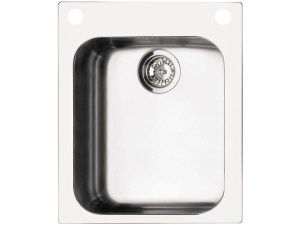 Chiuveta incorporabila SMEG ALBA VS45-P3, 1 bazin, inox, reversibila