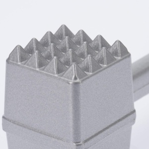 Ciocan de carne Westmark, lungime: 21,5 cm, aluminiu, acoperire speciala sigura pentru alimente, Robusto, argintiu, 62102260 - Img 4