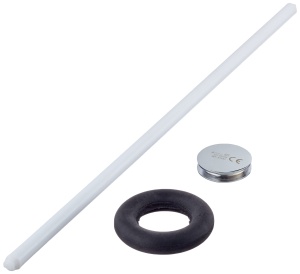 Ciocan percutor Queens NUK, 5 cm, lungime 35 cm, maner din plastic flexibil - Img 3