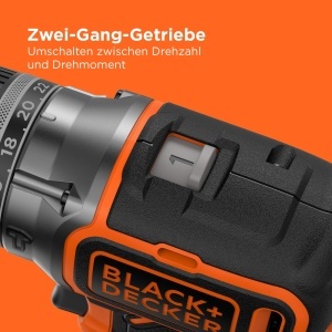 Ciocan rotopercutor BLACKDECKER BL188KB-QW, 18V, 28000 RPM, 52 Nm, 2 acumulatori - Img 4