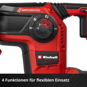 Ciocan rotopercutor Einhell TP-HD 1828 Li BL 4 18V 3 J motor brushless SDS-Plus cu accesorii si acumulator 30 Ah - Img 5