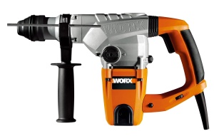 Ciocan rotopercutor WORX WX333, 1250W, 5 Joule, 3-in-1 - Img 2
