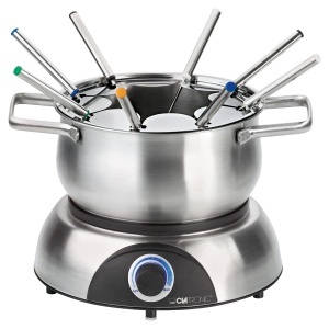 Clatronic Set Fondue FD 3783 Otel Inoxidabil 12 Litri Termostat Reglabil