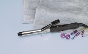 Cleste de ondulare Clatronic | Ondulator | bucle ferme si delicioase | Alimentare cablu prin articulatie pivotanta la 360deg | Timp scurt de incalzire | Indicator luminos | 25 wati | Incl. ajutor de parcare | HC 3392 alb sau negru - Img 2
