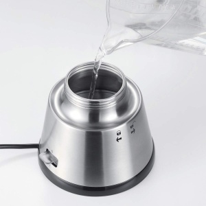 Cloer 5928 Moka Maker, "Espressor electric", 3-6 cani, insertie din otel inoxidabil, oprire de siguranta, supapa de siguranta, comutator de pornire/oprire, 365 W, otel inoxidabil - Img 5