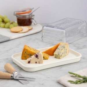 Clopot de branza Kilner cu baza din ceramica si etansare din silicon, 21x13cm - Img 3