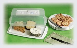 Clopot pentru branza Tefal 9182012, Alb, 31 x 19 x 10 cm - Img 2