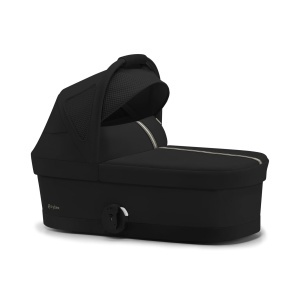 Cocoon pentru carucior CYBEX Gold COT S, Moon Black, 0-6 luni, 9 kg - Img 2