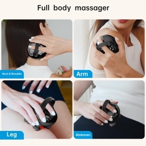 COMFIER Kopfmassagegerat IPX7 Masaj Scalp Electric cu 3 Moduri si Functie Termica - Img 4