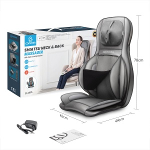COMFIER Shiatsu Massagesitzauflage cu masaj Shiatsu rulare vibratii si aer comprimat functie de incalzire - Img 9