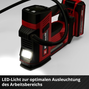 Compresor auto Einhell CE-CC 1823 D Li-Solo 18V 11 bar manometru digital LCD - Img 8