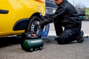 Compresor de aer Metabo Basic 160-6 W OF, 6 l, portabil, putere mare - Img 2