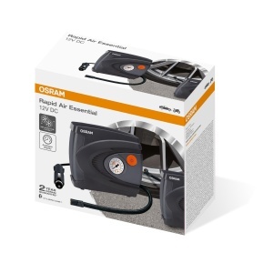 Compresor de aer OSRAM Rapid Air Essential OTI610, 12V, umflare in 4.5 minute