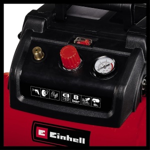 Compresor Einhell TC-AC 19068 1200W 8 bar Pompa fara ulei - Img 3