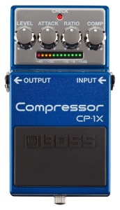 Compresor pentru chitara BOSS CP-1X, multiband, 18V, control dinamic avansat