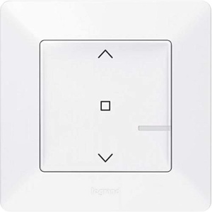 Comutator wireless Legrand Valena Life 752191, control rolete, Ultraalb - Img 1