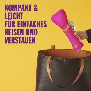 Conair Power Steam Travel Dampfglatter Roz Compact si Faltabil - Img 12