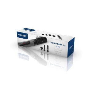 CONCEPT Electrocasnice Titan Care KF1325 Ondulator cu 4 atasamente 600W Protectie la supraincalzire Sistem click-in 2 niveluri de reglare a temperaturii + Functie COOL SHOT Gri mat - Img 8
