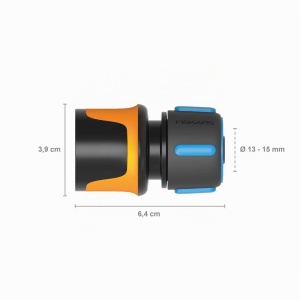 Conector furtun Fiskars, model 1027072, design ergonomic, universal, 6.4 cm - Img 5
