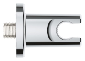 Conector pentru dus GROHE Vitalio 12, crom, cu suport perete - Img 3