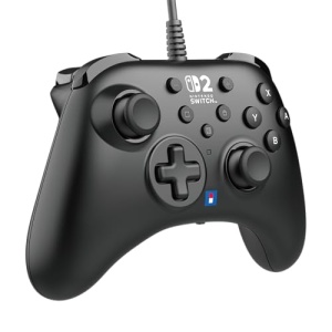 Controler cu fir HORI HORIPAD Turbo (negru) pentru Nintendo Switch 2 - Licentiat oficial de Nintendo - Img 3