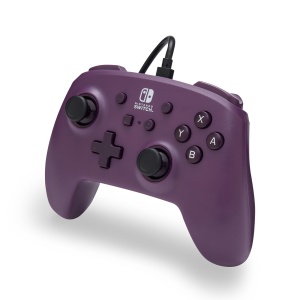 Controler cu fir imbunatatit PowerA pentru Nintendo Switch - Galaxy Violet, Gamepad, Controler de joc, Controler cu fir, Licenta oficiala - Img 4