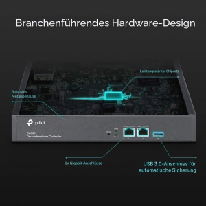 Controler Hardware TP-Link Omada OC300, 2 Porturi Ethernet, Management Centralizat - Img 7