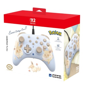 Controller cablat HORI HORIPAD Turbo Evoli pentru Nintendo Switch 2, cu tasta C si functii Turbo
