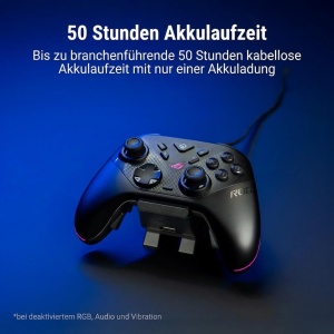 Controller de gaming wireless ASUS ROG Raikiri II cu conectivitate tri-mod, negru - Img 7