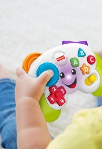Controller de jocuri Fisher-Price Laugh Learn pentru copii, 2 moduri muzicale - Img 4