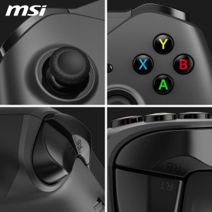 Controller gaming MSI FORCE GC200 USB 30 Hall-Effekt Trigger Vibratii duble - Img 6