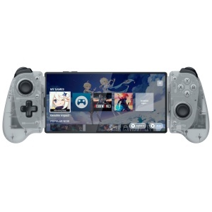 Controller mobil Razer Kishi V3 Phantom White pentru iPhone si Android, USB-C, Anti-Drift