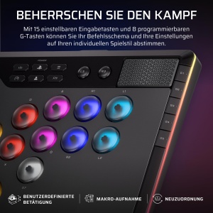 Controller wireless Corsair Novablade Pro, 15 taste, RGB, compatibil cu PS5 si PC - Img 6