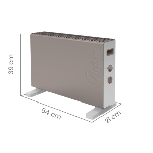 Convector electric ARDES THOR T AR4C08T 2000 W cu termostat si functie turbo - Img 4
