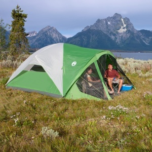 Cort camping Coleman Evanston pentru 8 persoane, impermeabil, cu protectie impotriva insectelor - Img 5